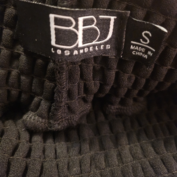 BBJ Black High Rise Wide Leg Soft Knit Crepe with 4-Way Stretch Size S - Picture 5 of 9